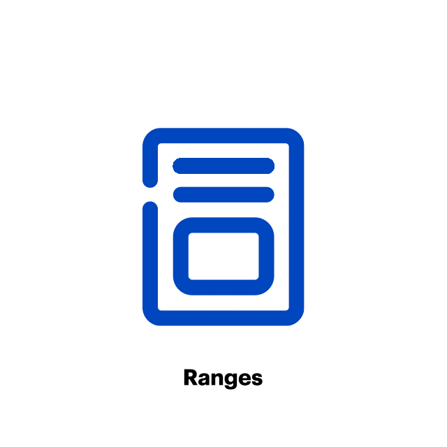 ranges